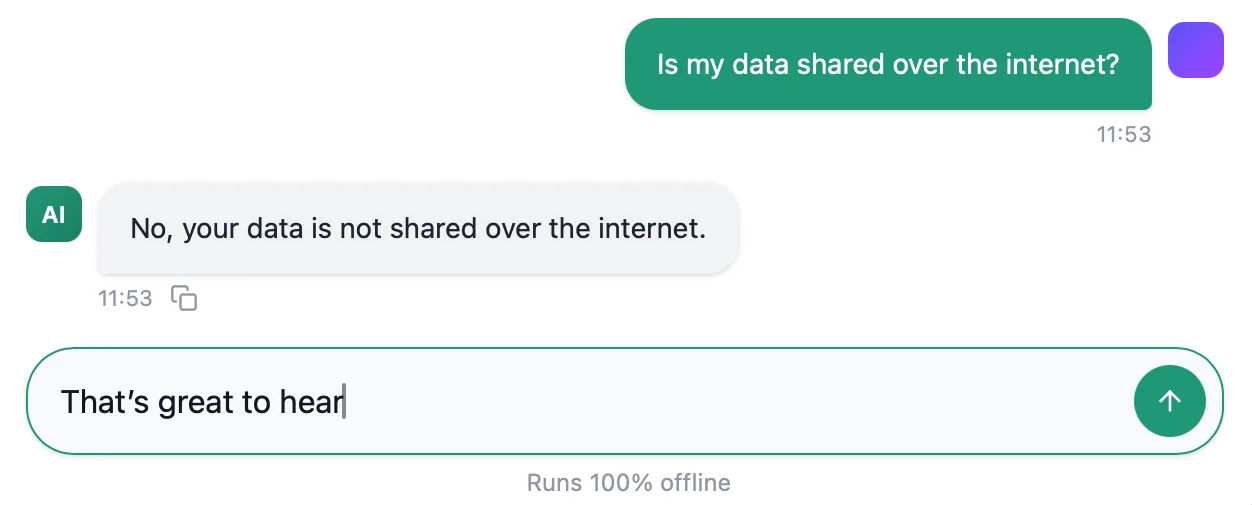 Security product — product screenshot